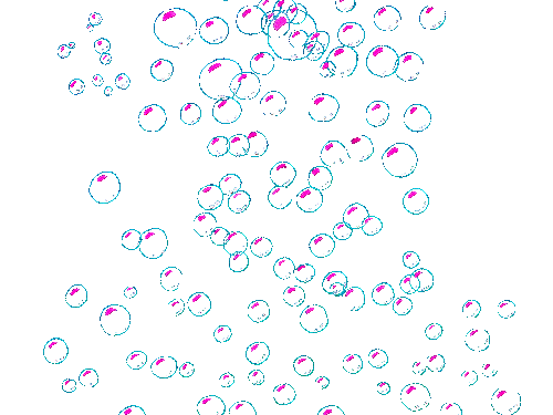 Bubbly Water Gif Left